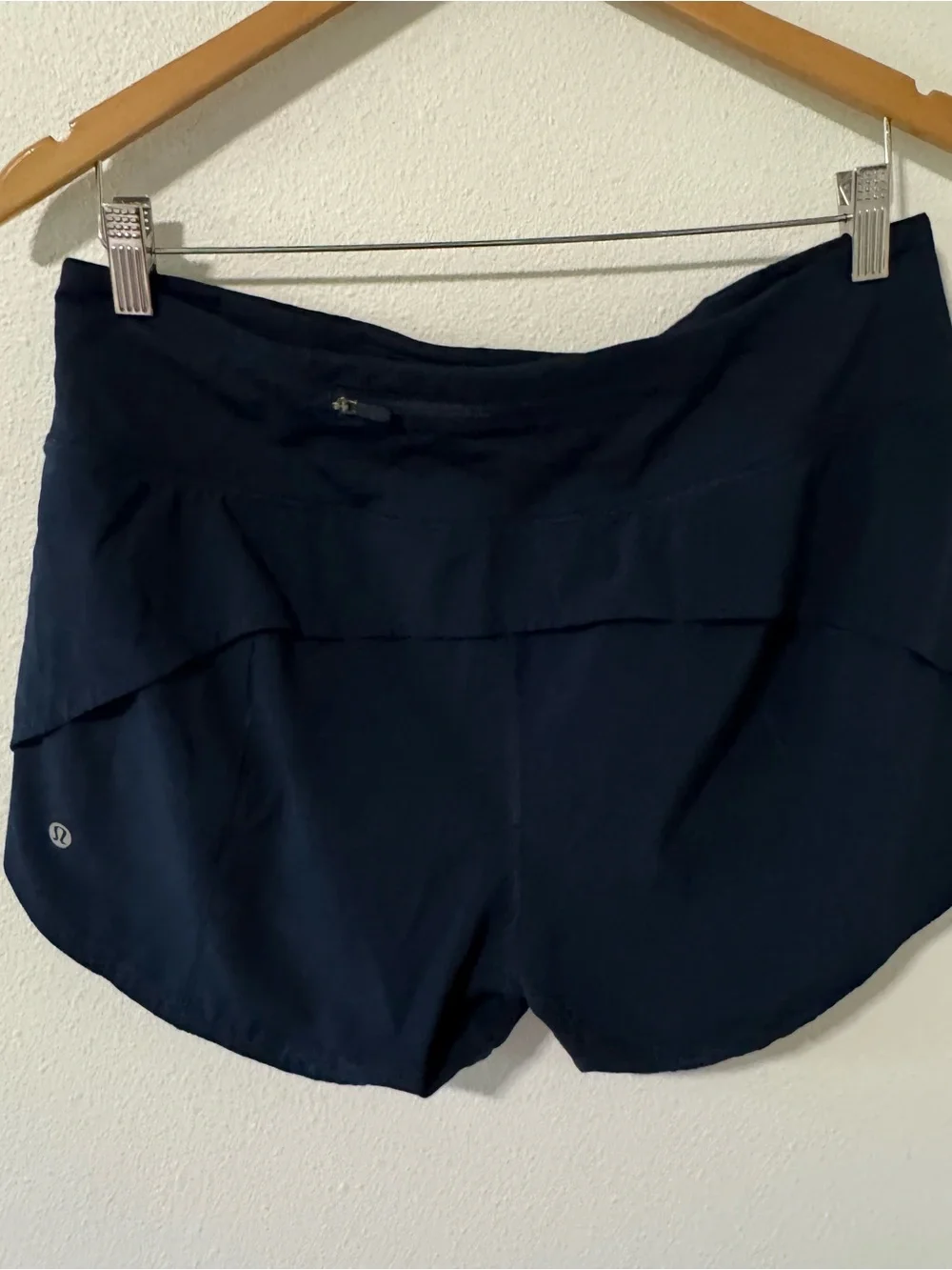 Lululemon Speed Up Short Long 4" Lined True Navy Mid Rise Workout Gym-10 - Picture 3 of 6